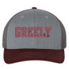 112 Trucker Cap - Greely PTO Heather gray/charcoal/maroon Thumbnail