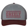 112 Trucker Cap - Greely PTO Heather gray/charcoal/maroon Thumbnail