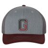 112 Trucker Cap - Greely PTO Heather gray/charcoal/maroon Thumbnail