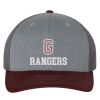 112 Trucker Cap - Greely PTO Heather gray/charcoal/maroon Thumbnail
