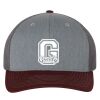 112 Trucker Cap - Greely PTO Heather gray/charcoal/maroon Thumbnail