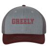 112 Trucker Cap - Greely PTO Heather gray/charcoal/maroon Thumbnail