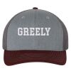 112 Trucker Cap - Greely PTO Heather gray/charcoal/maroon Thumbnail