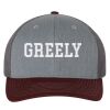 112 Trucker Cap - Greely PTO Heather gray/charcoal/maroon Thumbnail