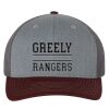 112 Trucker Cap - Greely PTO Heather gray/charcoal/maroon Thumbnail